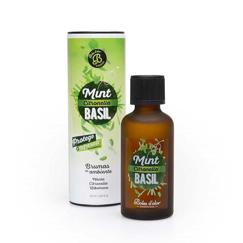 Boles d'olor Mint, Citronella & Basil Brumas de Ambiente Essence (50ml) - Boles d'olor Fragrance Mist Oils & Mist Diffusers from thetraditionalgiftshop.pro
