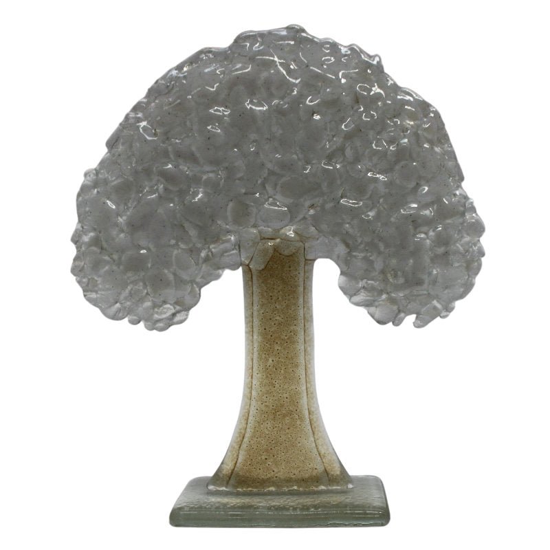 Four Seasons Tree (Winter) Fused Glass Ornament - D&J Glassware Fused Glass from thetraditionalgiftshop.pro
