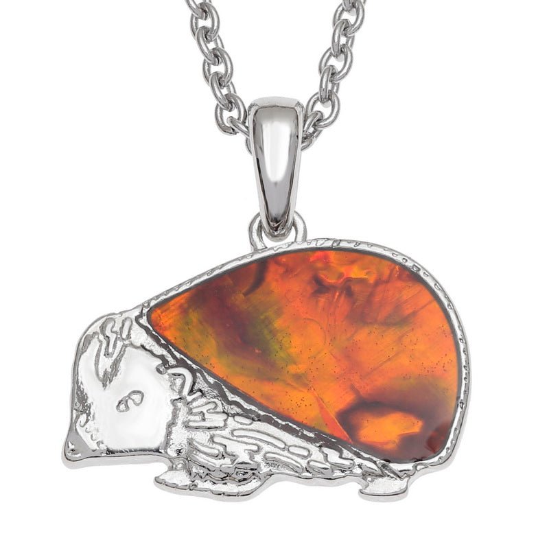 Hedgehog Paua Shell Necklace - Tide Jewellery from thetraditionalgiftshop.pro