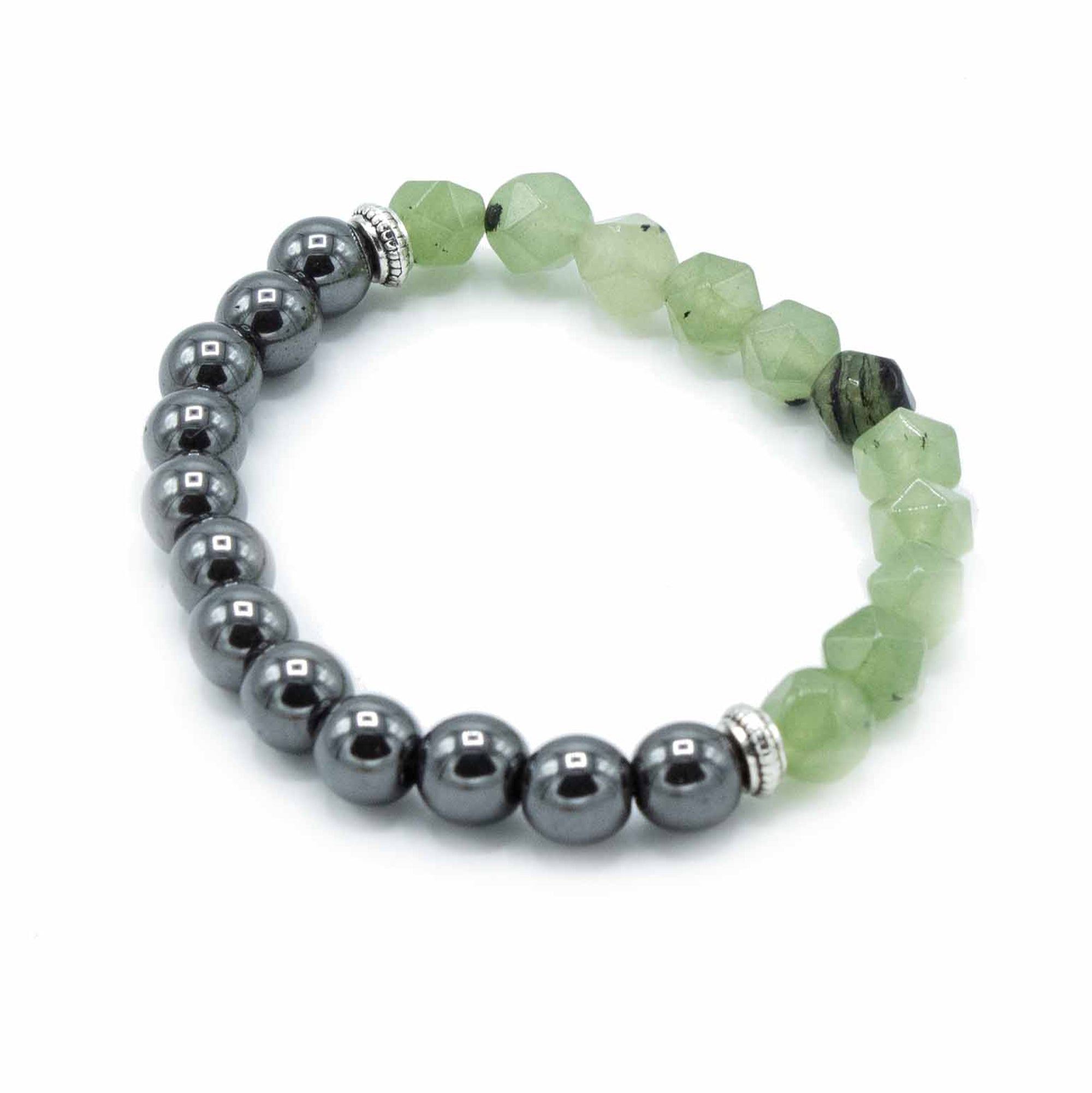 Jade Faceted Gemstone Bracelet - Gemstone Bracelets from thetraditionalgiftshop.pro