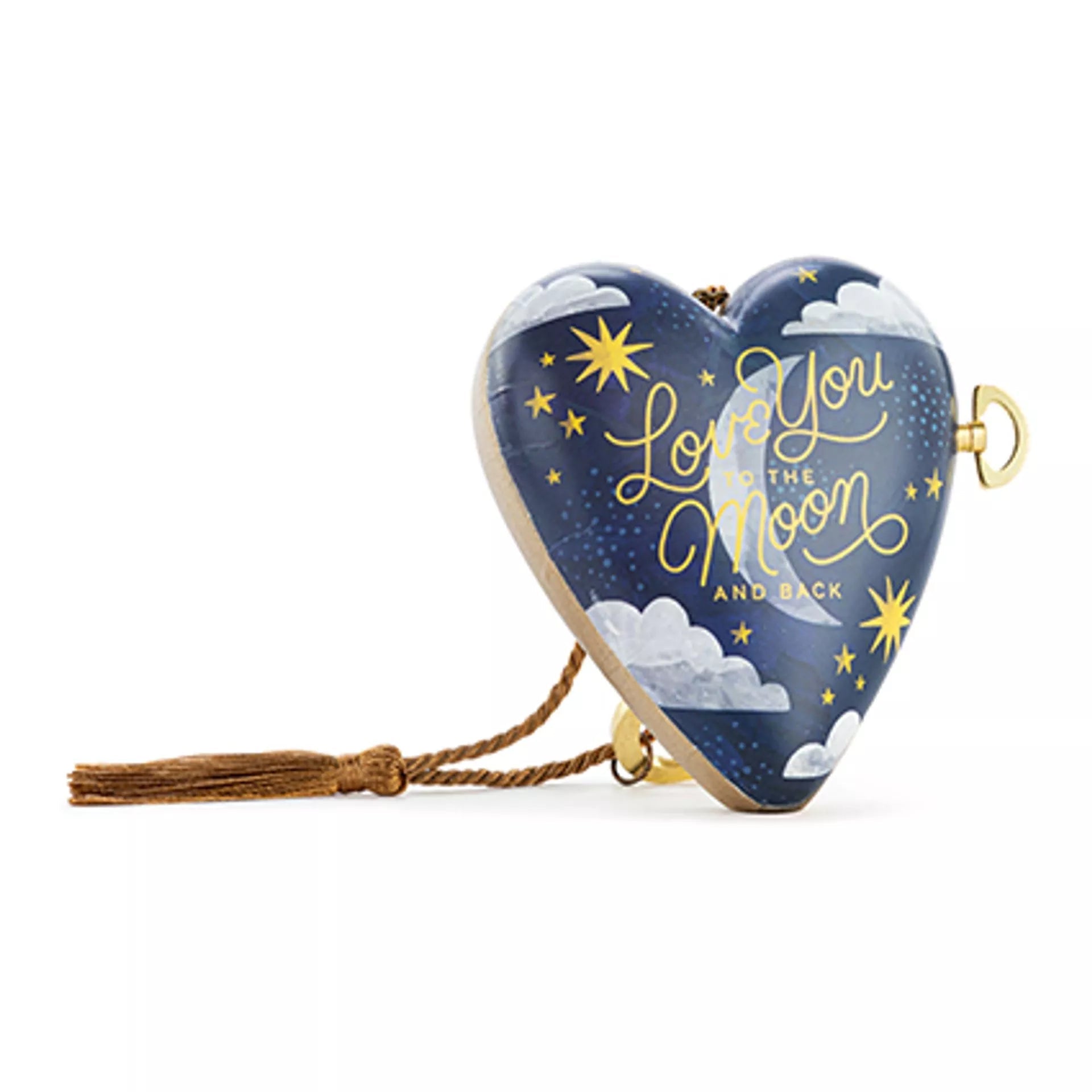 Love You To The Moon and Back Musical Art Heart - Art Hearts by Demdaco from thetraditionalgiftshop.pro