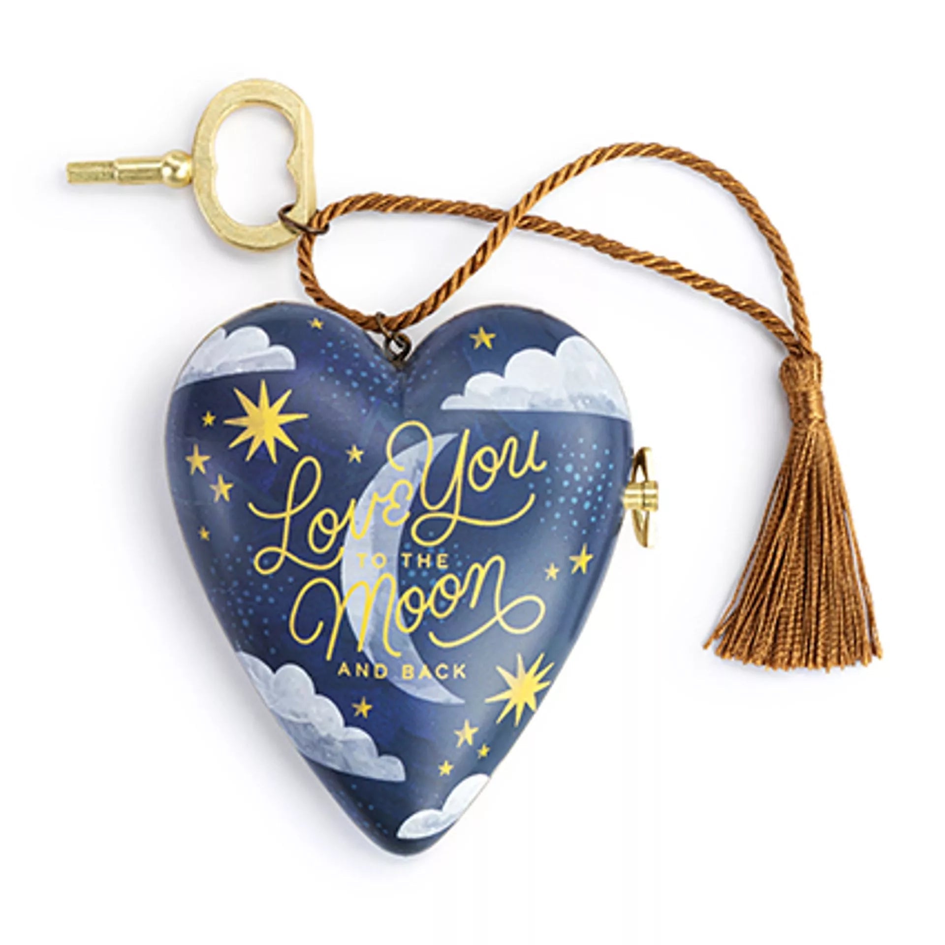 Love You To The Moon and Back Musical Art Heart - Art Hearts by Demdaco from thetraditionalgiftshop.pro