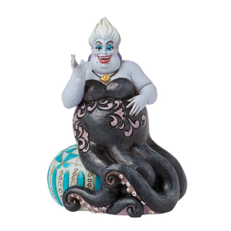 Queen of the Deep (Ursula on Sea Urchin) Figurine - Disney Traditions from thetraditionalgiftshop.pro