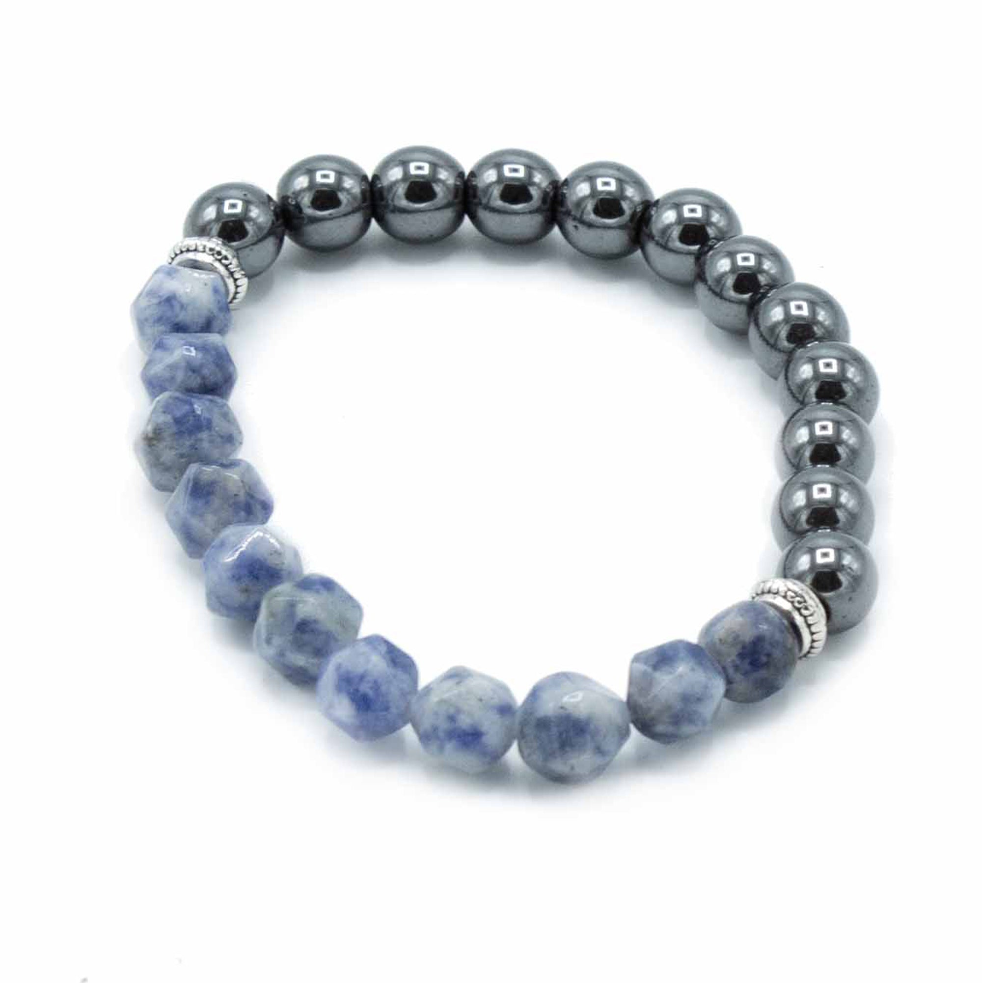 Sodalite Faceted Gemstone Bracelet - Gemstone Bracelets from thetraditionalgiftshop.pro