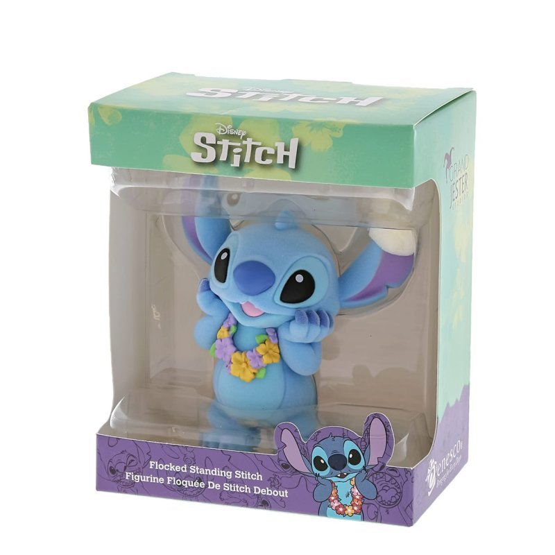 Stitch Flocked Figurine - Grand Jester Studios from thetraditionalgiftshop.pro