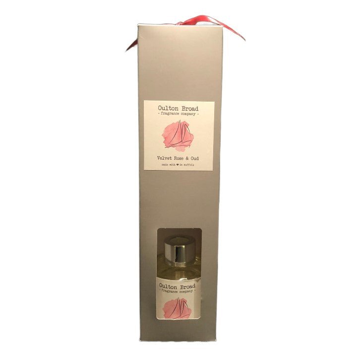 Velvet Rose & Oud Reed Diffuser - Oulton Broad Fragrance Company from thetraditionalgiftshop.pro