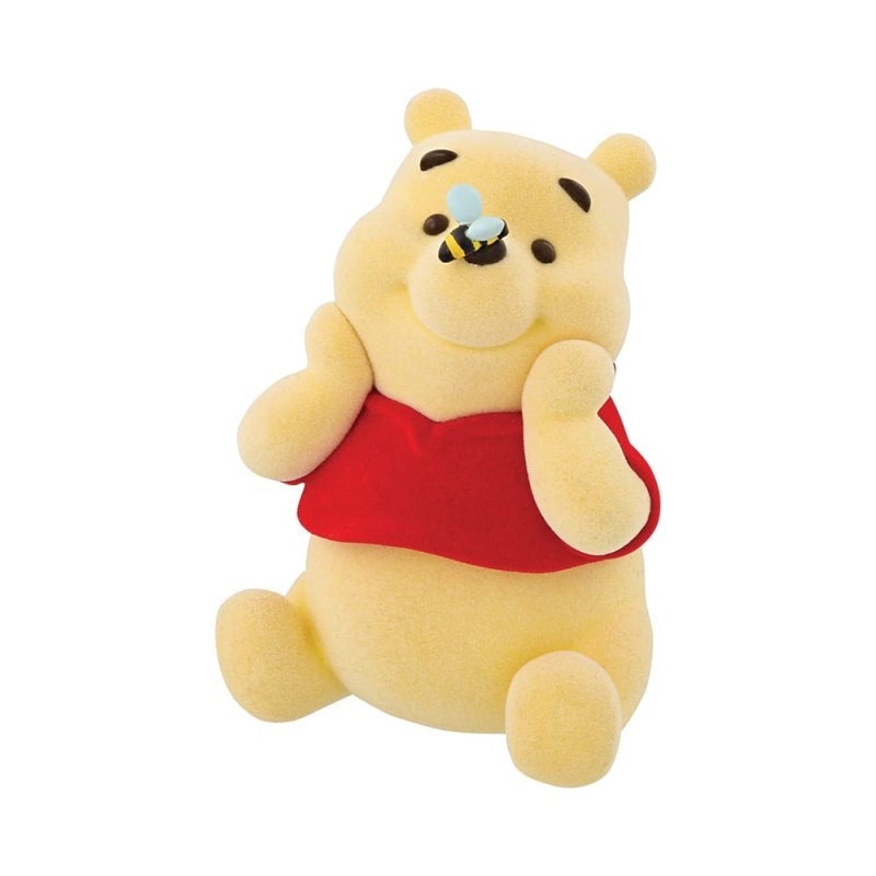 Winnie the Pooh Flocked Figurine - Grand Jester Studios from thetraditionalgiftshop.pro