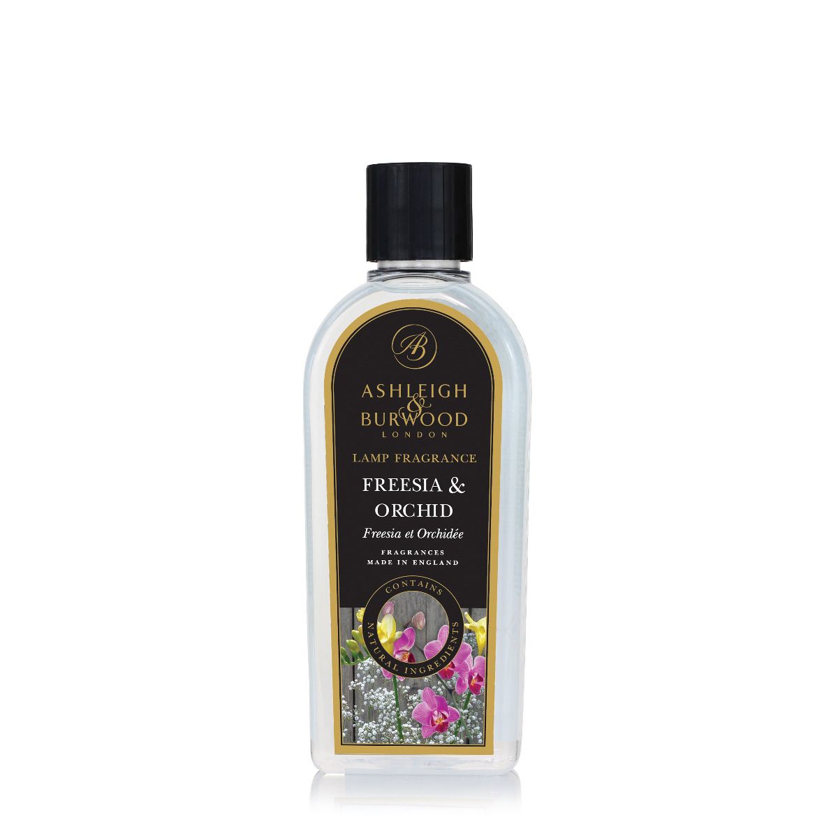 Ashleigh & Burwood Freesia & Orchid Fragrance Lamp Oil (500ml) - Ashleigh & Burwood Fragrance Lamps from thetraditionalgiftshop.pro