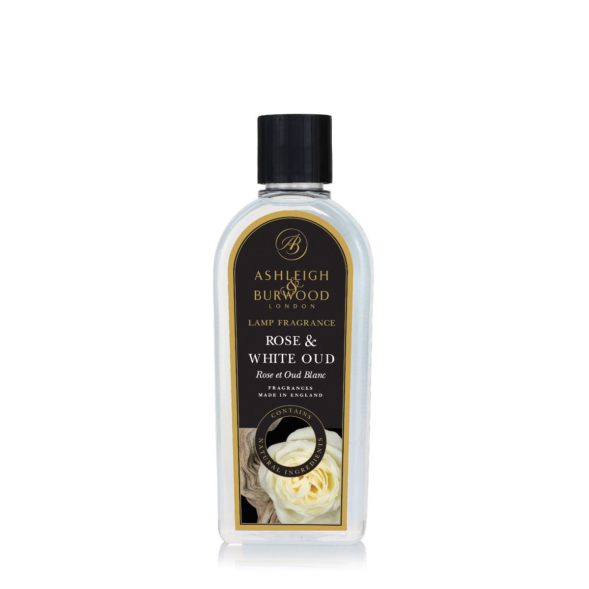 Ashleigh & Burwood Rose & White Oud Fragrance Lamp Oil (500ml) - Ashleigh & Burwood Fragrance Lamps from thetraditionalgiftshop.pro