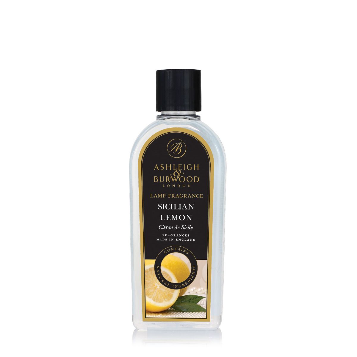 Ashleigh & Burwood Sicilian Lemon Fragrance Lamp Oil (500ml) - Ashleigh & Burwood Fragrance Lamps from thetraditionalgiftshop.pro