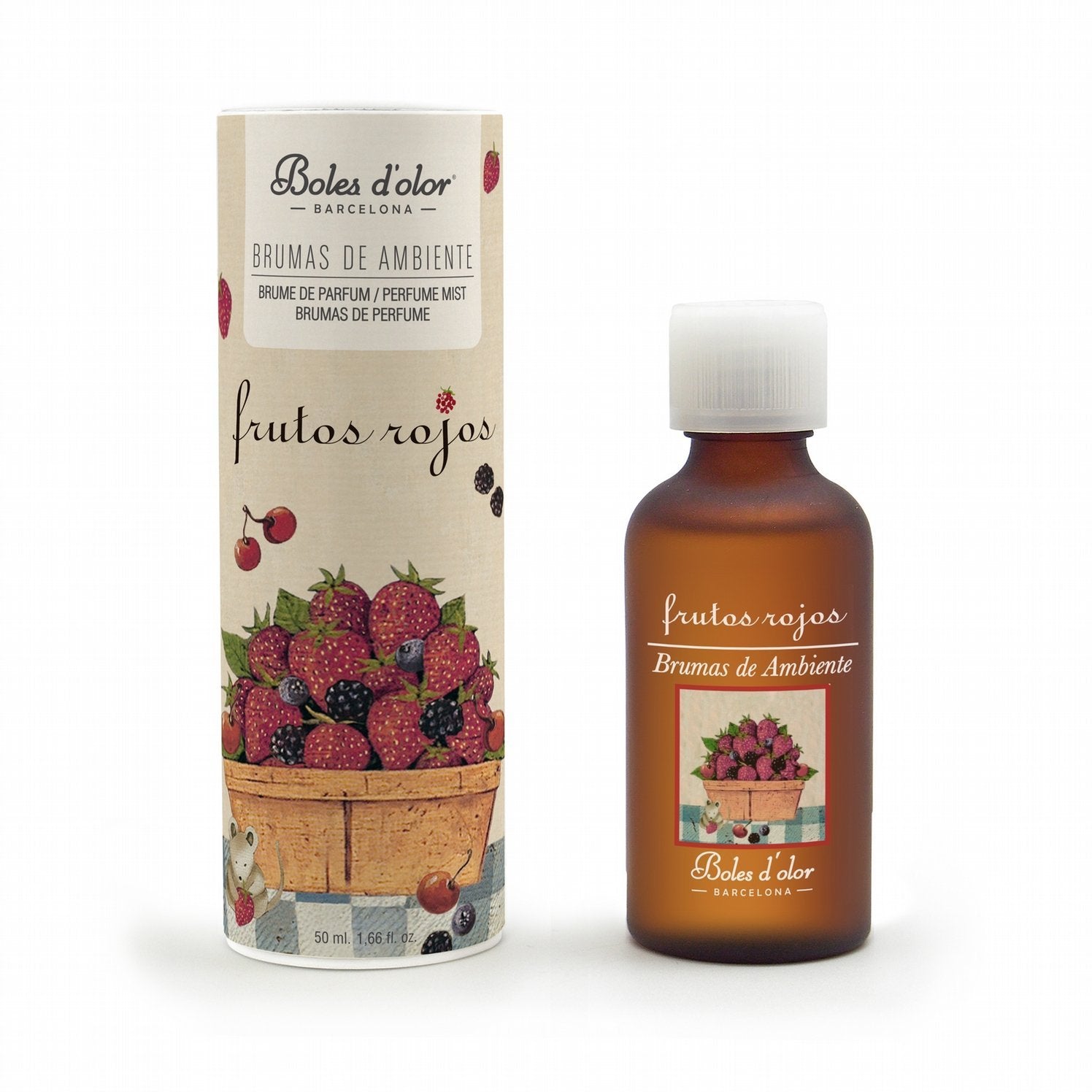 Boles d'olor Red Fruits (Frutos Rojos) Brumas de Ambiente Essence (50ml) - Boles d'olor Fragrance Mist Oils & Mist Diffusers from thetraditionalgiftshop.pro