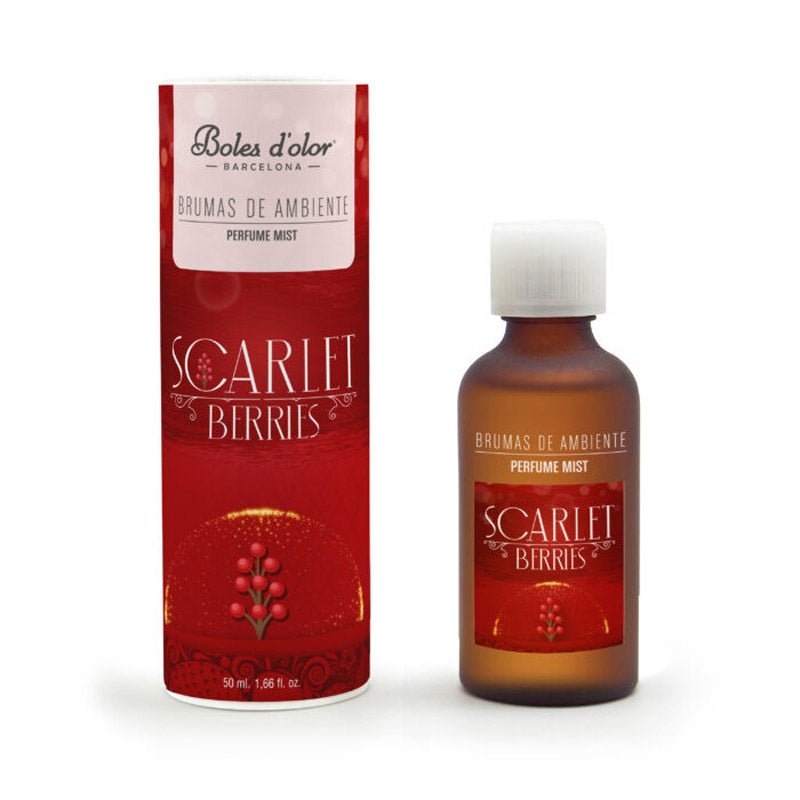 Boles d'olor Scarlet Berries Brumas de Ambiente Essence (50ml) - Boles d'olor Fragrance Mist Oils & Mist Diffusers from thetraditionalgiftshop.pro