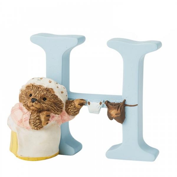 "H" Mrs Tiggy-Winkle Alphabet Letter - Beatrix Potter from thetraditionalgiftshop.pro