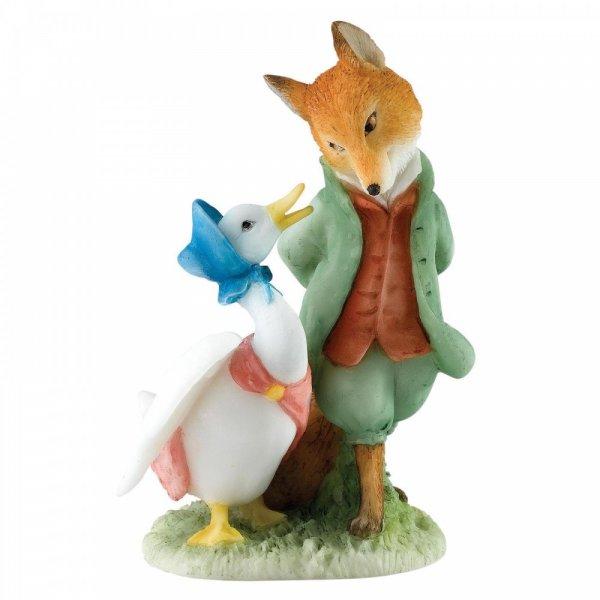 Jemima & The Foxy-Whiskered Gentleman Mini Figure - Beatrix Potter from thetraditionalgiftshop.pro