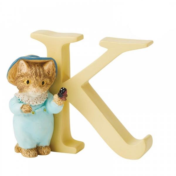 "K" Tom Kitten Alphabet Letter - Beatrix Potter from thetraditionalgiftshop.pro