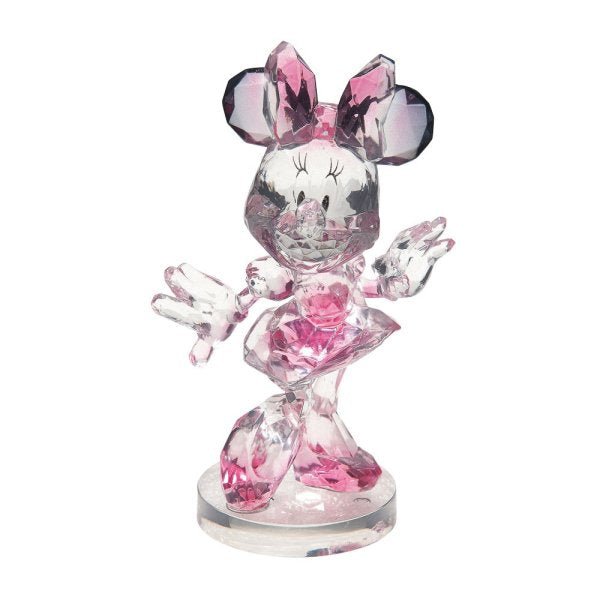 Minnie Mouse Facet Figurine - Disney Showcase from thetraditionalgiftshop.pro