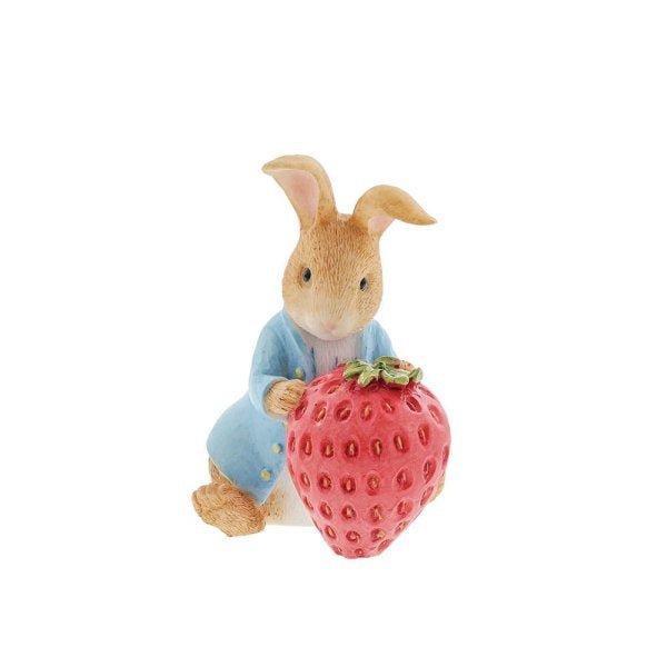 Peter Rabbit With Strawberry - Beatrix Potter from thetraditionalgiftshop.pro