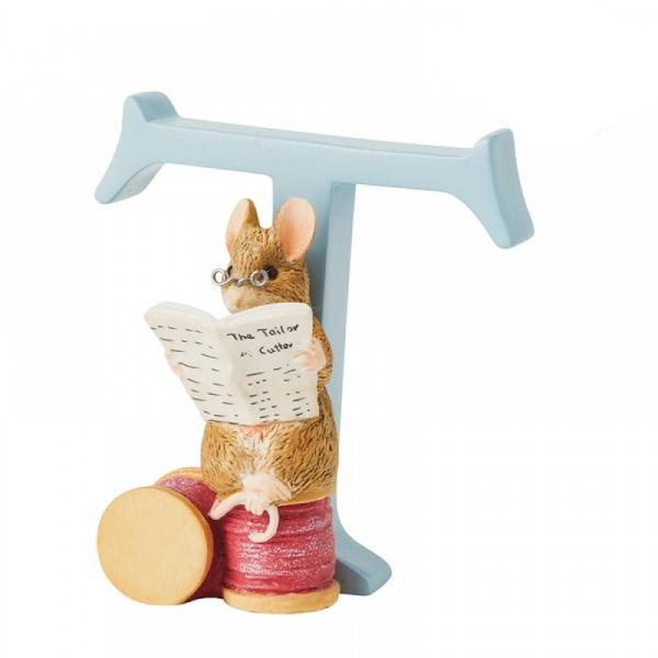 "T" The Tailor of Gloucester Alphabet Letter - Beatrix Potter from thetraditionalgiftshop.pro