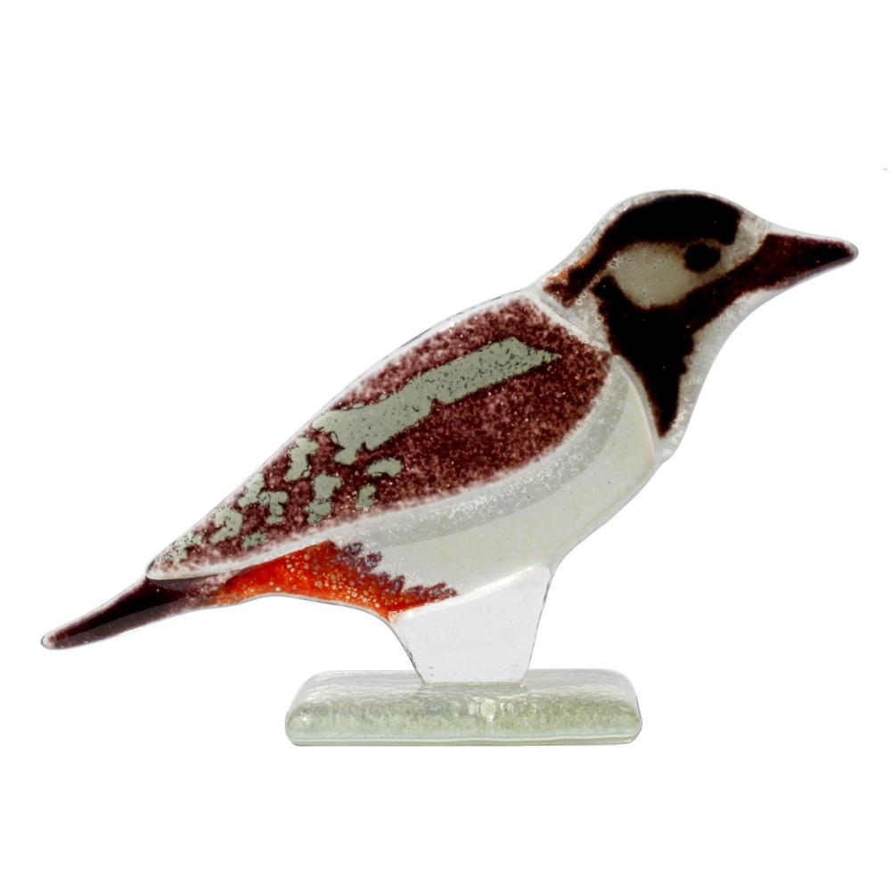 Woodpecker Fused Glass Ornament - D&J Glassware Fused Glass from thetraditionalgiftshop.pro