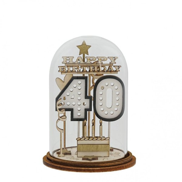 40th Birthday Kloche - Kloche from thetraditionalgiftshop.pro