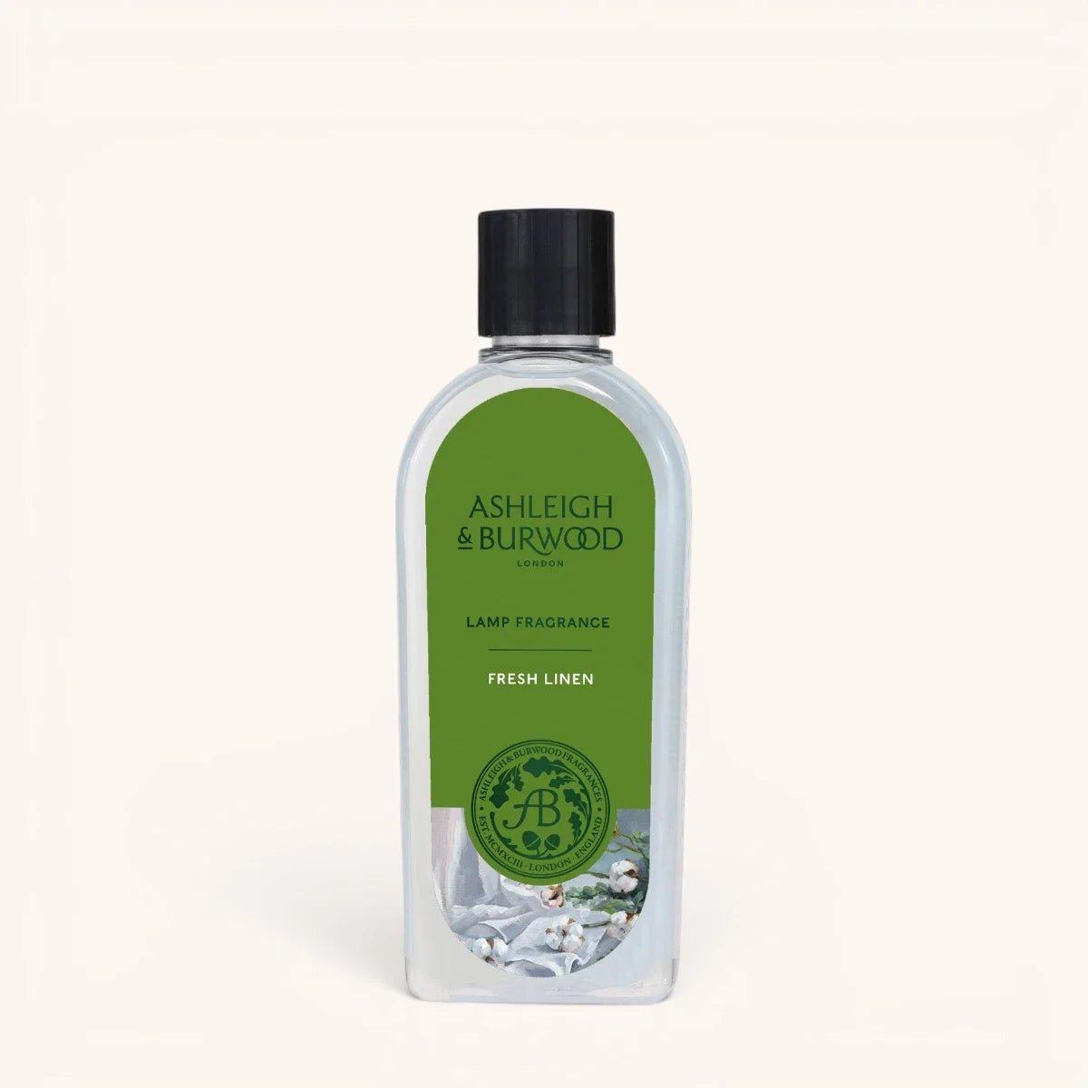 Ashleigh & Burwood Fresh Linen Fragrance Lamp Oil (500ml) - Ashleigh & Burwood Fragrance Lamps from thetraditionalgiftshop.pro