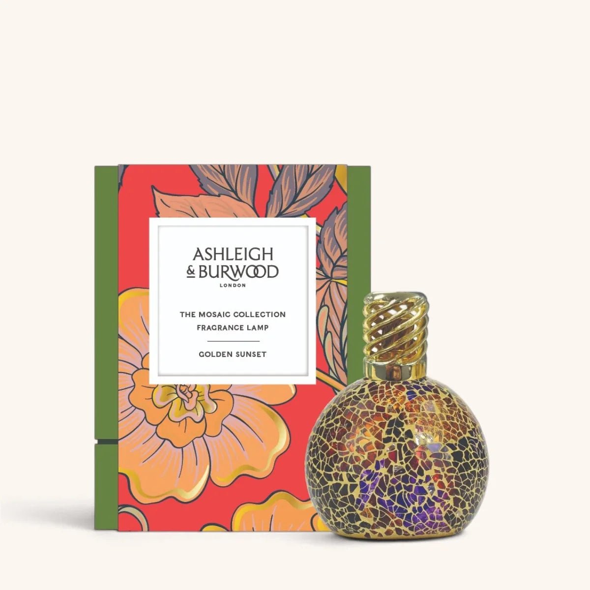 Ashleigh & Burwood Golden Sunset Small Fragrance Lamp - Ashleigh & Burwood Fragrance Lamps from thetraditionalgiftshop.pro