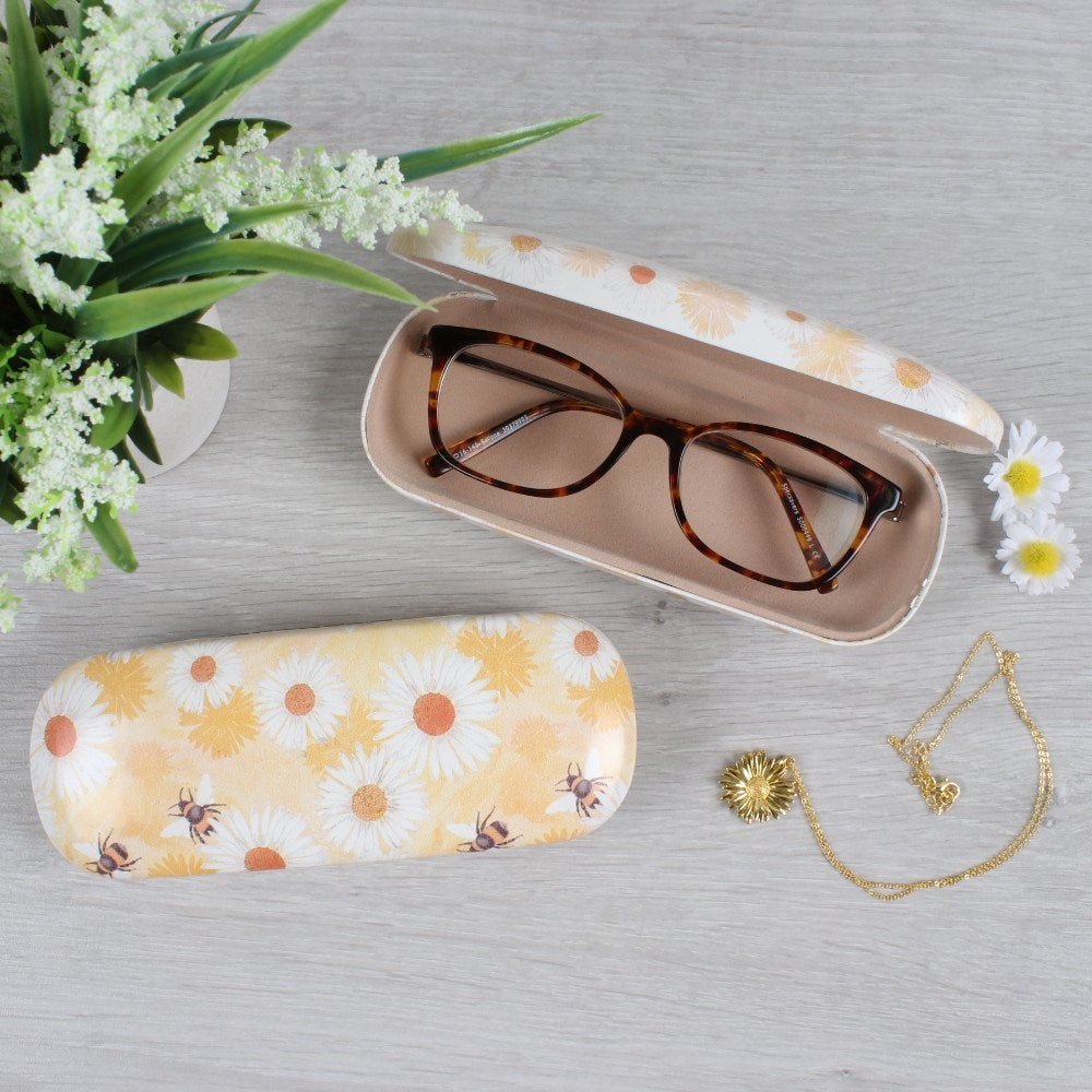 Bee & Daisy Glasses Case - Jones Home & Gift from thetraditionalgiftshop.pro
