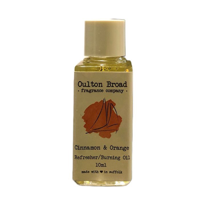 Cinnamon & Orange Fragrance Oil (10ml) - Oulton Broad Fragrance Company from thetraditionalgiftshop.pro