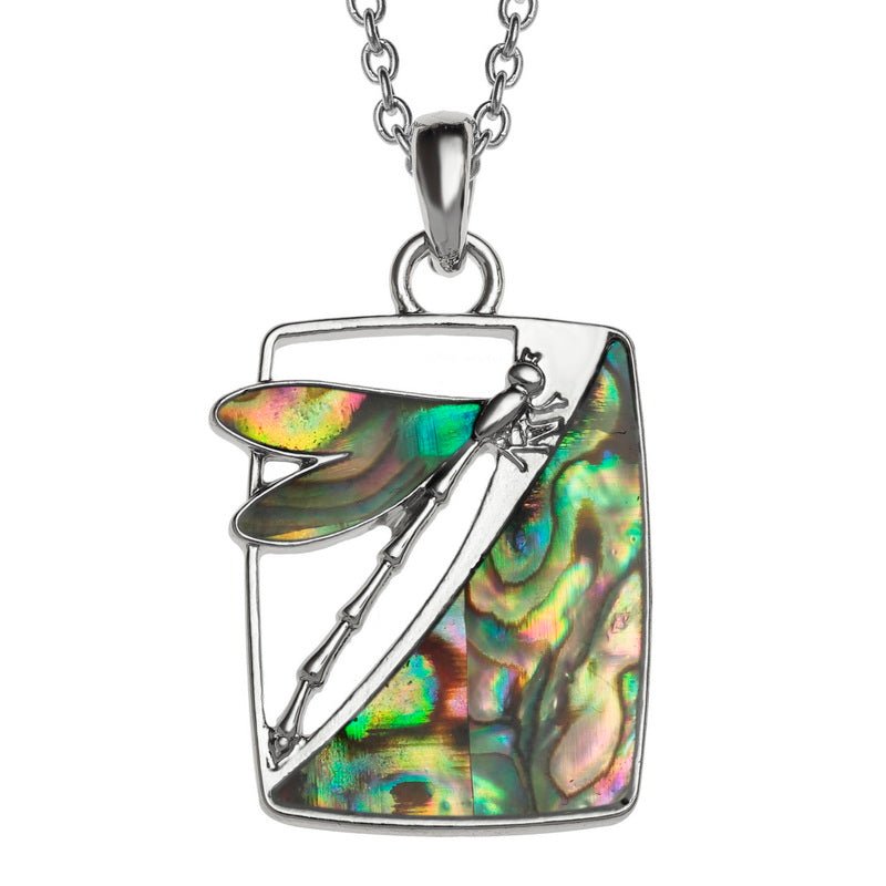 Dragonfly Paua Shell Necklace - Tide Jewellery from thetraditionalgiftshop.pro