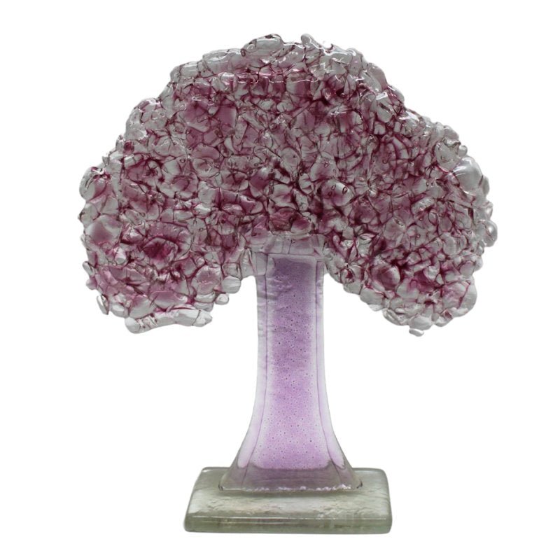 Four Seasons Tree (Spring) Fused Glass Ornament - D&J Glassware Fused Glass from thetraditionalgiftshop.pro