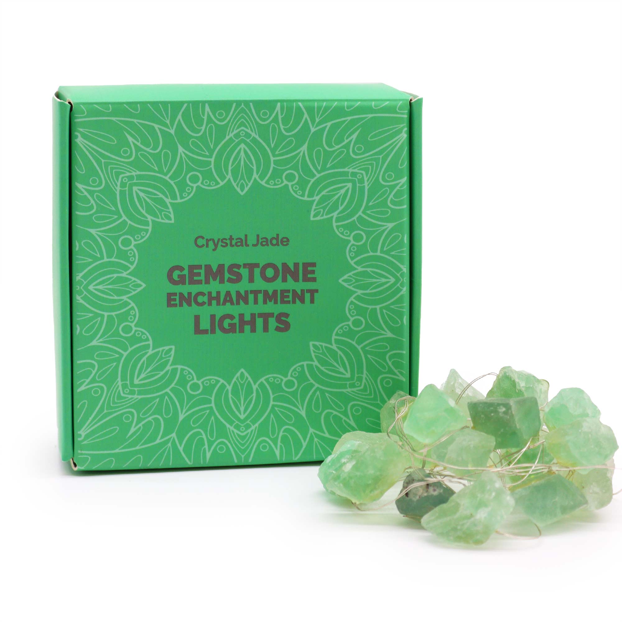 Gemstone LED String Lights - Crystal Jade - Gemstone Enchantment Lights from thetraditionalgiftshop.pro