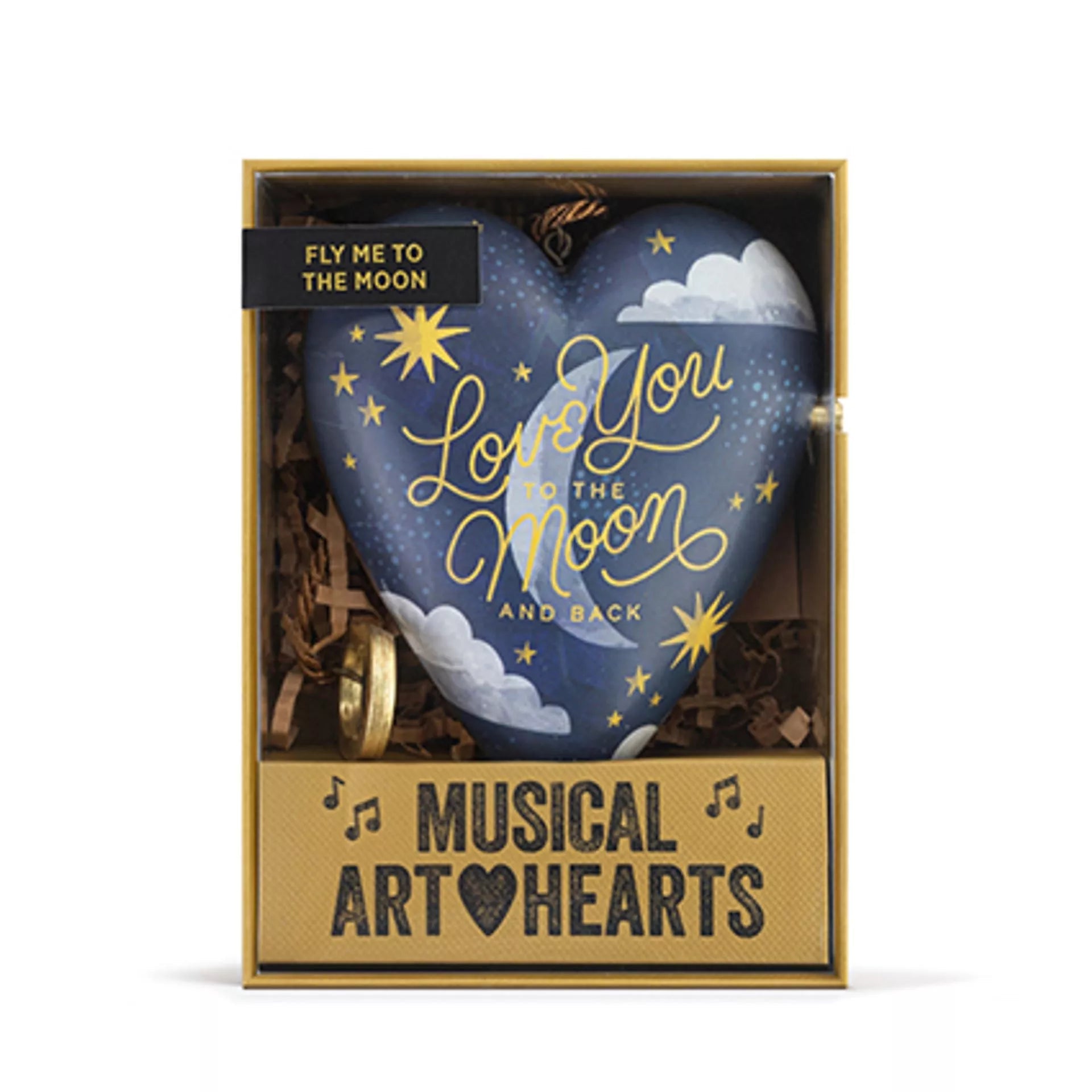 Love You To The Moon and Back Musical Art Heart - Art Hearts by Demdaco from thetraditionalgiftshop.pro