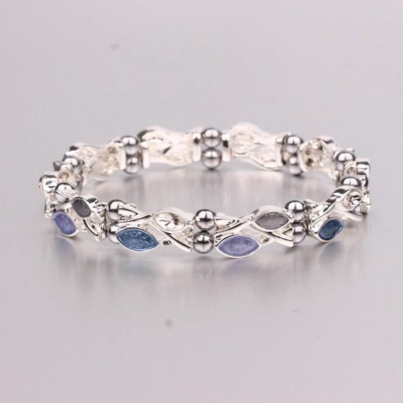 Magnetic Hematite Bracelet (MH3492) - Pure by Coppercraft from thetraditionalgiftshop.pro