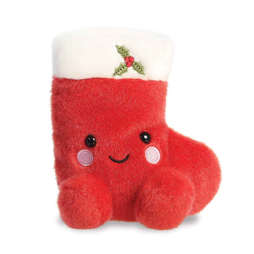 Palm Pals Holly Stocking Plush Toy - Palm Pals from thetraditionalgiftshop.pro