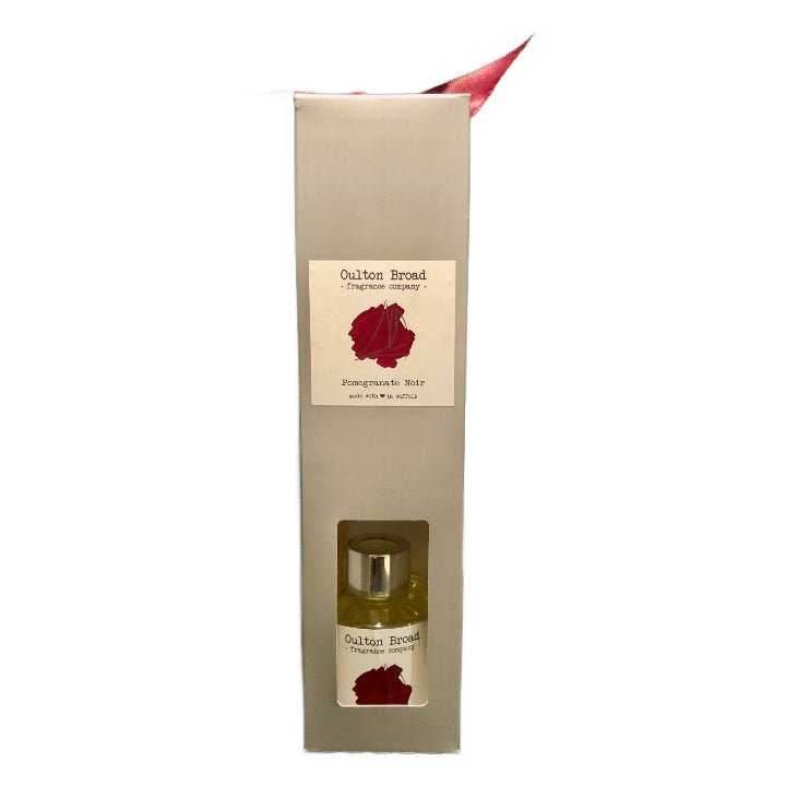 Pomegranate Noir Reed Diffuser - Oulton Broad Fragrance Company from thetraditionalgiftshop.pro
