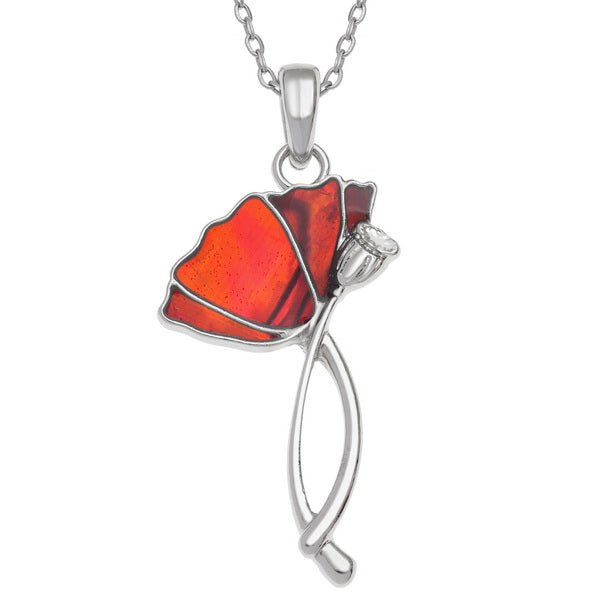 Poppy Paua Shell Necklace - Tide Jewellery from thetraditionalgiftshop.pro