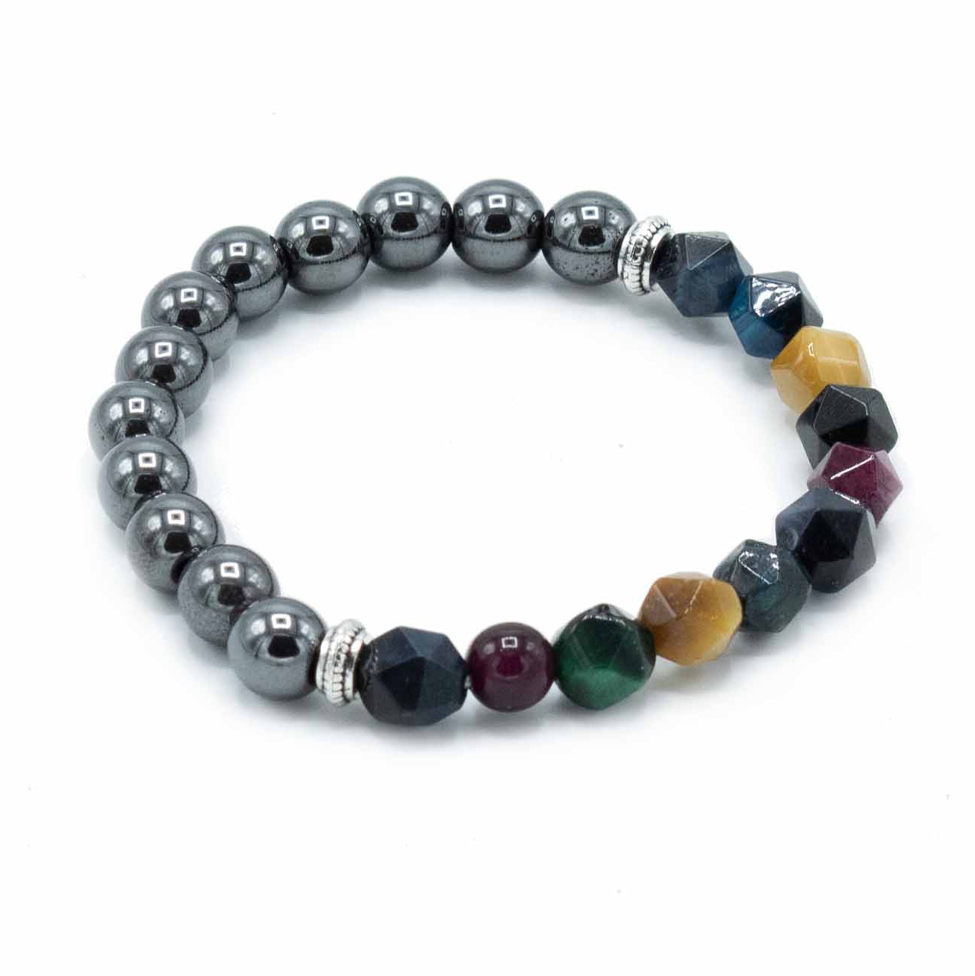 Rainbow Faceted Gemstone Bracelet - Gemstone Bracelets from thetraditionalgiftshop.pro