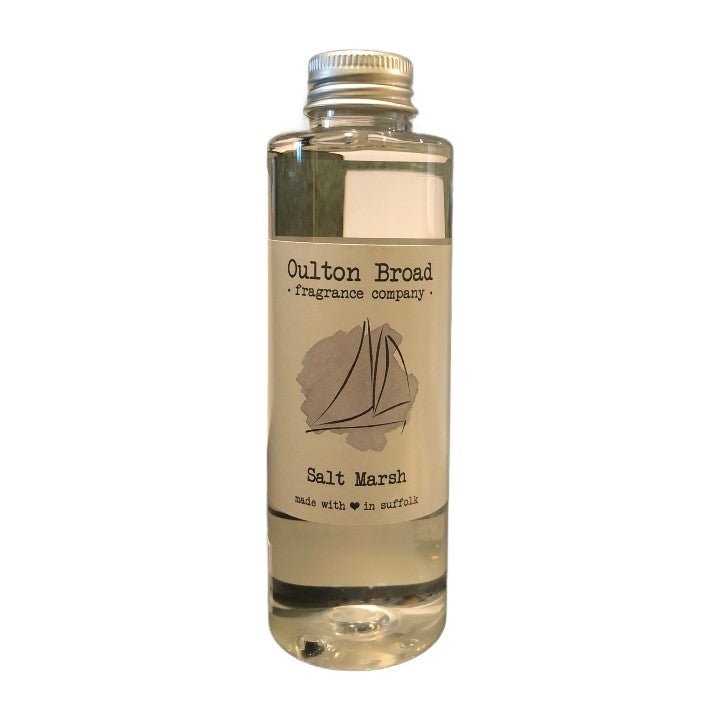 Salt Marsh Reed Diffuser Refill Oil - Oulton Broad Fragrance Company from thetraditionalgiftshop.pro