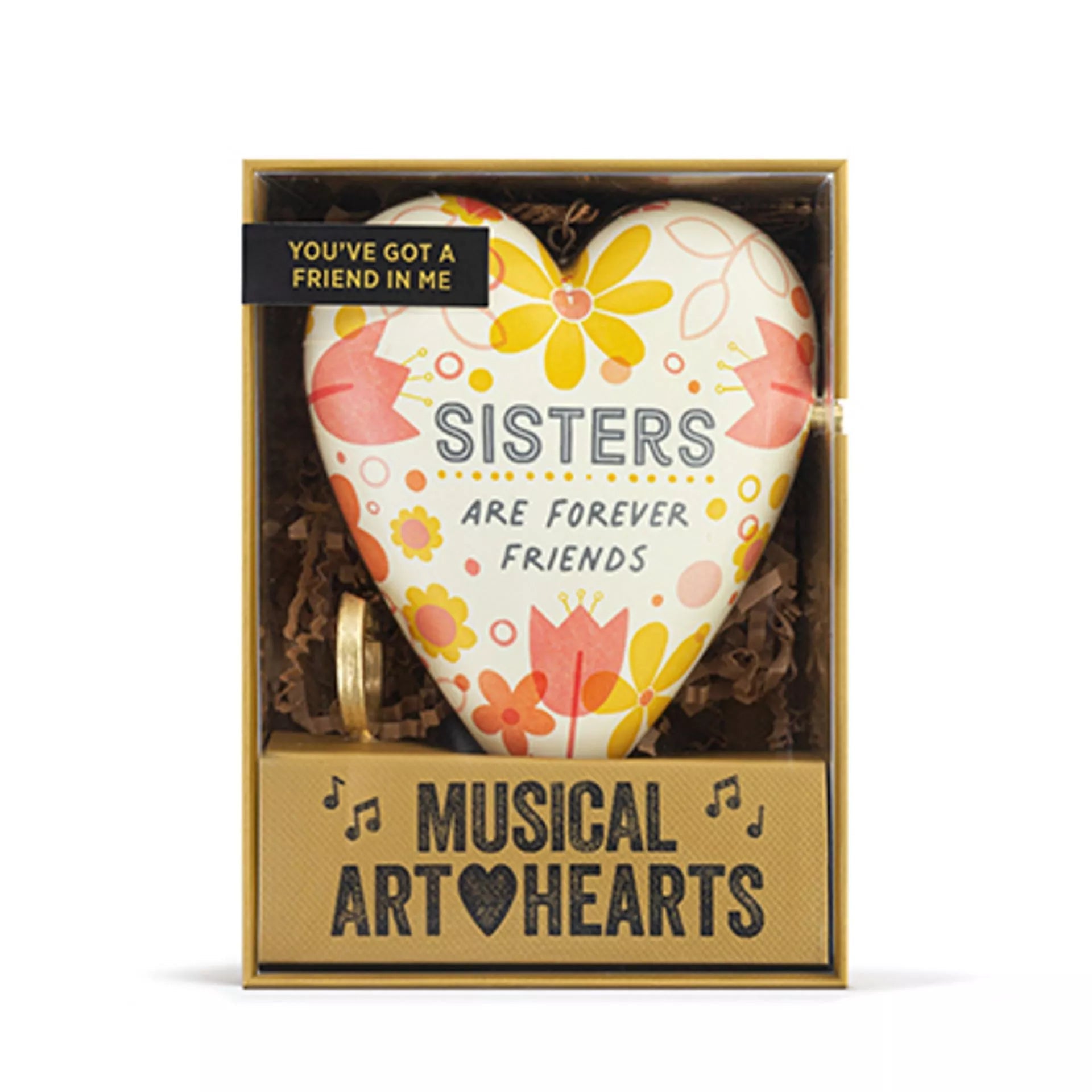 Sisters Musical Art Heart - Art Hearts by Demdaco from thetraditionalgiftshop.pro