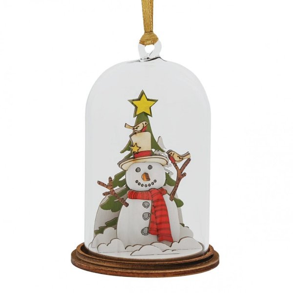 Snowman Hanging Kloche - Kloche from thetraditionalgiftshop.pro