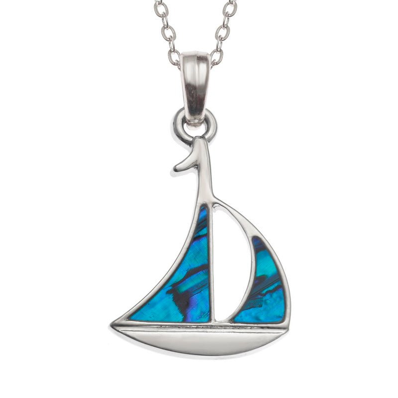 Yacht Paua Shell Necklace - Tide Jewellery from thetraditionalgiftshop.pro