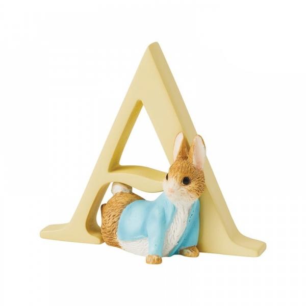 "A" Peter Rabbit Alphabet Letter - Beatrix Potter from thetraditionalgiftshop.pro