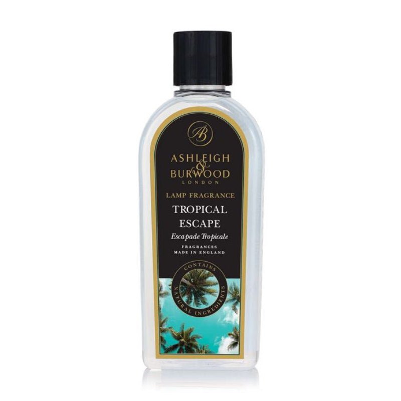 Ashleigh & Burwood Tropical Escape Fragrance Lamp Oil (500ml) - Ashleigh & Burwood Fragrance Lamps from thetraditionalgiftshop.pro