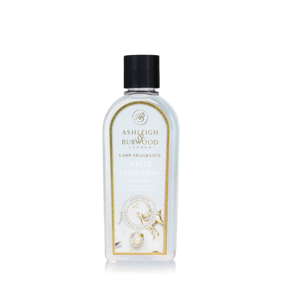Ashleigh & Burwood White Christmas Fragrance Lamp Oil (500ml) - Ashleigh & Burwood Fragrance Lamps from thetraditionalgiftshop.pro