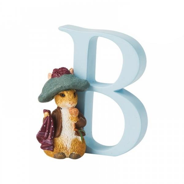 "B" Benjamin Bunny Alphabet Letter - Beatrix Potter from thetraditionalgiftshop.pro