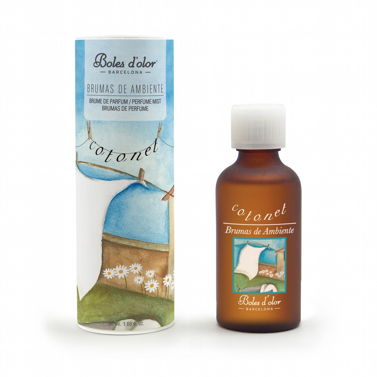Boles d'olor Clean Cotton (Cotonet) Brumas de Ambiente Essence (50ml) - Boles d'olor Fragrance Mist Oils & Mist Diffusers from thetraditionalgiftshop.pro
