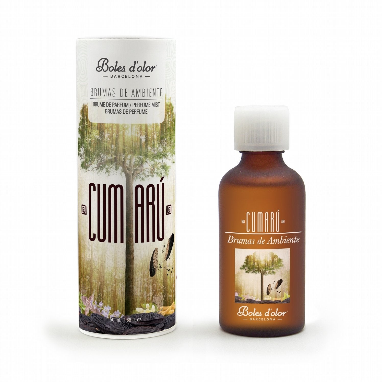 Boles d'olor Cumaru (Haba Tonka) Brumas de Ambiente Essence (50ml) - Boles d'olor Fragrance Mist Oils & Mist Diffusers from thetraditionalgiftshop.pro