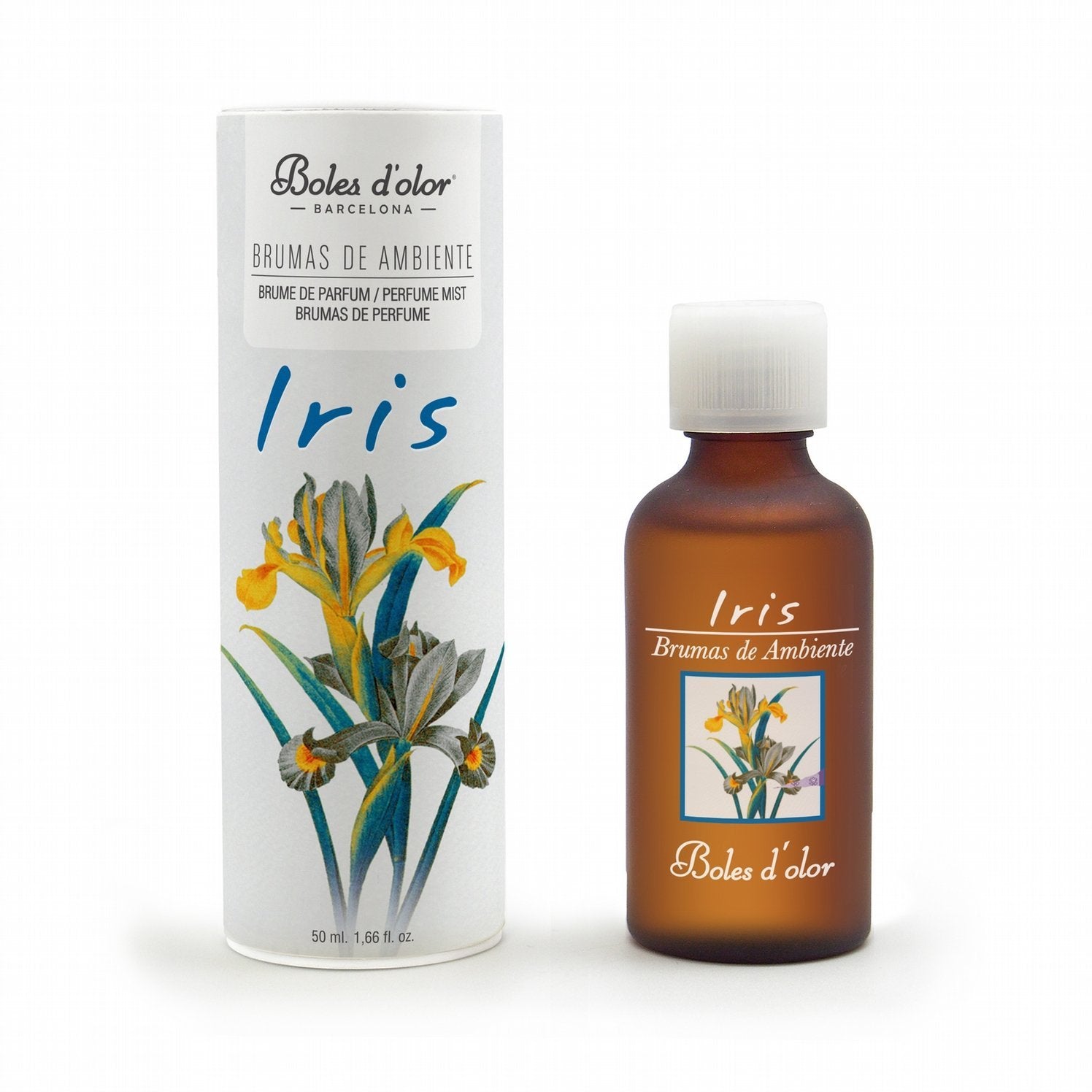 Boles d'olor Iris Brumas de Ambiente Essence (50ml) - Boles d'olor Fragrance Mist Oils & Mist Diffusers from thetraditionalgiftshop.pro