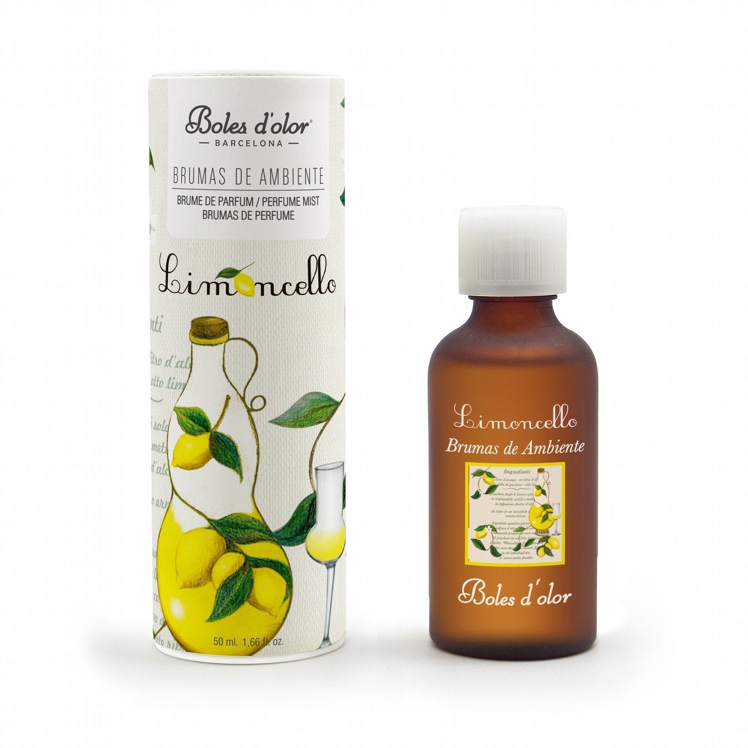 Boles d'olor Limoncello Brumas de Ambiente Essence (50ml) - Boles d'olor Fragrance Mist Oils & Mist Diffusers from thetraditionalgiftshop.pro