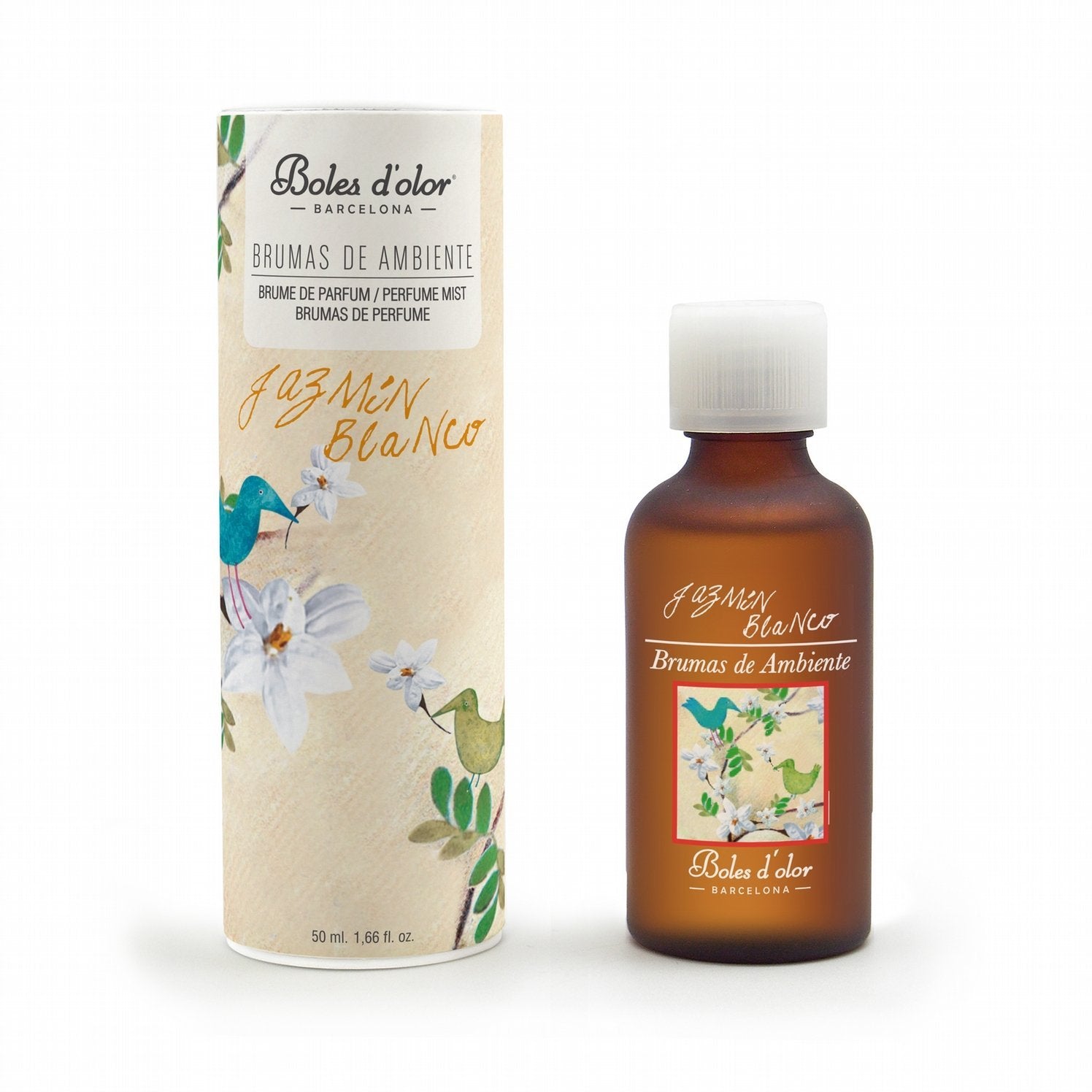 Boles d'olor White Jasmine (Jazmin Blanco) Brumas de Ambiente Essence (50ml) - Boles d'olor Fragrance Mist Oils & Mist Diffusers from thetraditionalgiftshop.pro